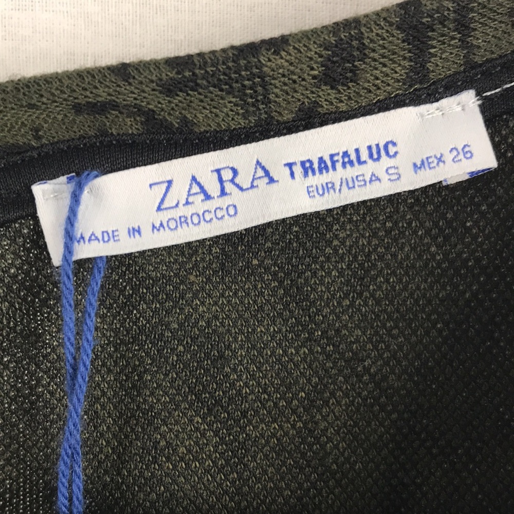 Zara jumpsuit small NWT animal print - Picture 10 of 11